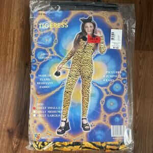 Tigress Adult Women’s Small Size 1-3 Tiger Costume